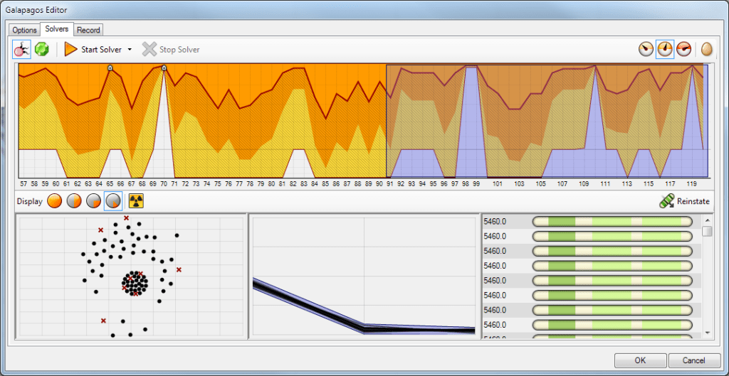 Galapagos Solver Run